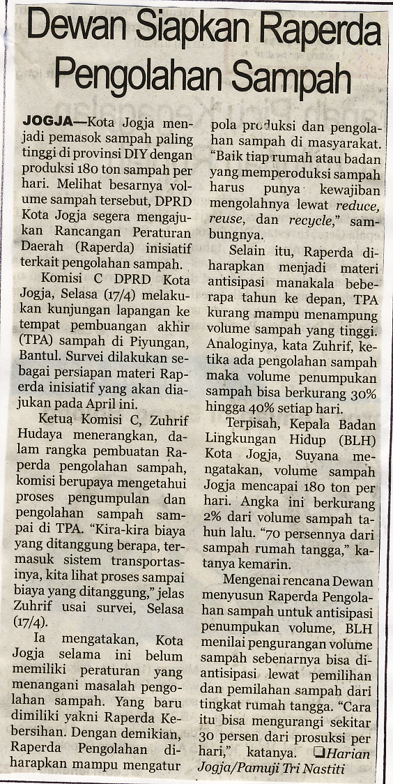 Kliping jogja terbaru